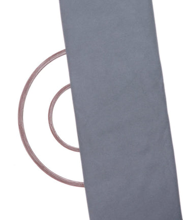 Blue Grey Colour Plain Suede Fabric - Fabric Dekho